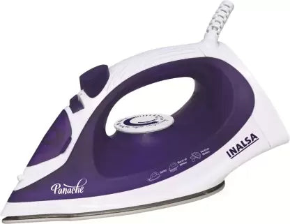 Inalsa Panache 1400 W Steam Iron  (White, Royal Blue) Inalsa Panache 1400 W Steam Iron  (White, Royal Blue)